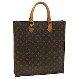 Louis Vuitton-LOUIS VUITTON Monogram Sac Plat Hand Bag M51140 LV Auth nh802-Other