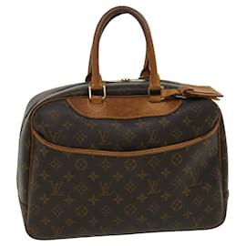 Louis Vuitton-LOUIS VUITTON Monogram Deauville Hand Bag M47270 LV Auth 31226-Other