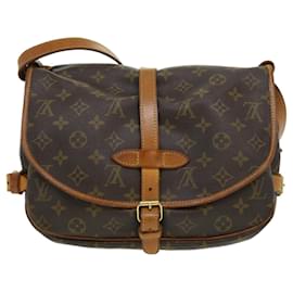 Louis Vuitton-Louis Vuitton Monogram Saumur 30 Shoulder Bag M42256 LV Auth lt609-Other