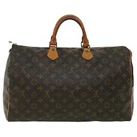 Louis Vuitton-Louis Vuitton Monogram Speedy 40 Hand Bag M41522 LV Auth tb117-Other