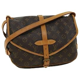 Louis Vuitton-Louis Vuitton Monogram Saumur 30 Shoulder Bag M42256 LV Auth 31264-Other