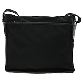 Prada-PRADA Shoulder Bag Nylon Black Auth pt4399-Black