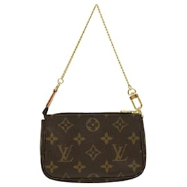 Louis Vuitton-LOUIS VUITTON Monogram Mini Pochette AccessoiresPouch T&B M60153 LV Auth bs1930a-Other