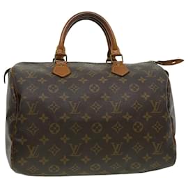 Louis Vuitton-Louis Vuitton Monogram Speedy 30 Hand Bag M41526 LV Auth 31269-Other
