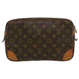 Louis Vuitton-Louis Vuitton Monogram Compiegne 28 Clutch Bag M51845 LV Auth fm1586-Other
