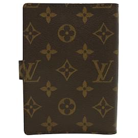 Louis Vuitton-LOUIS VUITTON Monogram Agenda PM Day Planner Cover R20005 LV Auth bs1922-Other