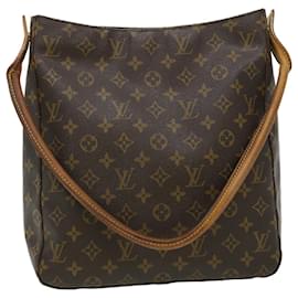 Louis Vuitton-LOUIS VUITTON Monogram Looping GM Shoulder Bag M51145 LV Auth nh777-Other