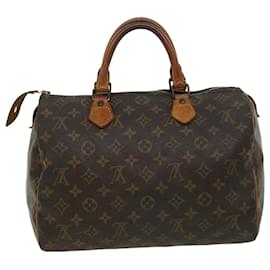 Louis Vuitton-Louis Vuitton Monogram Speedy 30 Hand Bag M41526 LV Auth rd2628-Other