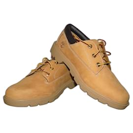Timberland-Chaussures à lacets TIMBERLAND Oxford basses-Caramel