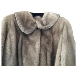Sam Rone SHORT SILVER MINK JACKET Silvery