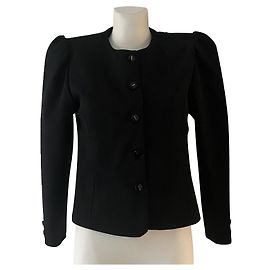 Yves Saint Laurent Navy Blue Uniform Jacket Navy blue