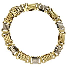 inconnue Brazalete vintage de dos oros. Otro