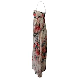 Zimmermann-Zimmermann Cassia Bandeau Midi Dress in Floral Print Linen-Other