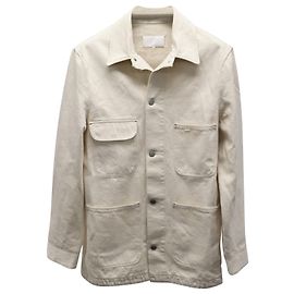 Maison Martin Margiela Maison Margiela Multi-Pocket Jacket in Ecru Cotton White Cream