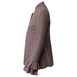 Autre Marque- Maggie Marilyn Checked Print Joy Blazer in Multicolor Wool -Other
