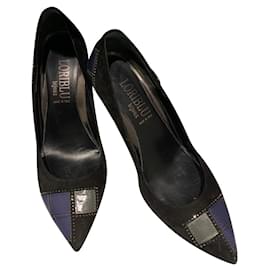 Loriblu-Heels-Black,Purple,Navy blue