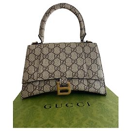 Gucci x Balenciaga Sablier The Hacker Project petit format Beige