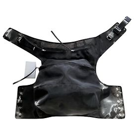 Rick Owens Bolsa de malla unisex rara Negro