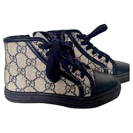Gucci-Sneakers-Beige,Navy blue