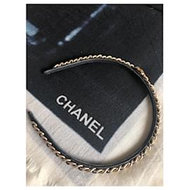 Chanel-TURNLOCK HEADBAND-Black