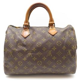 Louis Vuitton-BORSA A MANO VINTAGE LOUIS VUITTON SPEEDY 30 MONOGRAM M CANVAS41108 Borsa a mano-Marrone