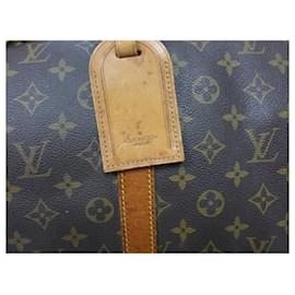 Louis Vuitton-Keepall 55 Monogram-Marron