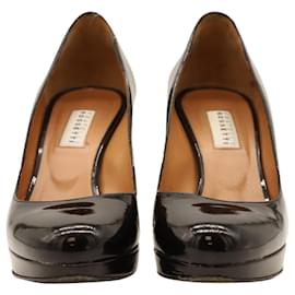 Autre Marque-Fratelli Rossetti High Heel Pumps in Black Patent Leather-Black
