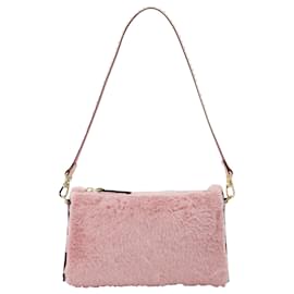 Autre Marque-Mini Prism Bag in Orchid Leather-Pink