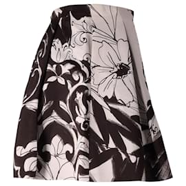 Alice + Olivia-Alice + Olivia Pleated Mini Skirt in Black Polyester-Other