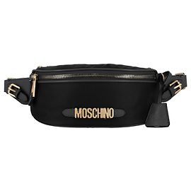 Marsupio Moschino in nylon con logo Nero