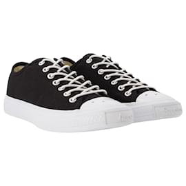 Acne-Ballow Tag M in Black Canvas-Black