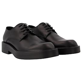 Ann Demeulemeester-Constant Lace-ups in Black Leather-Black