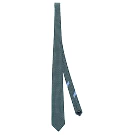 Salvatore Ferragamo-Gancini Print Silk Tie-Multiple colors