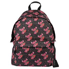 Moschino Logo Mouse-Print Backpack Multiple colors
