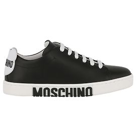 Zapatillas Moschino de piel con logo Multicolor