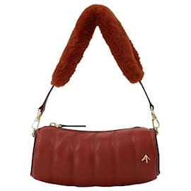 Autre Marque-Mini Padded Cylinder-Red