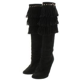 *[Christian Dior] Botas Christian Dior Mujer Negro