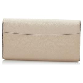 Louis Vuitton-Louis Vuitton Portefeuille capucines-Beige