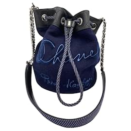 Chanel-Bucket bag-Blue