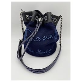 Chanel-Bucket bag-Blue