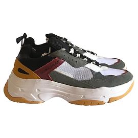 Baskets Calvin Klein Marvin en cuir multicolore Multicolore