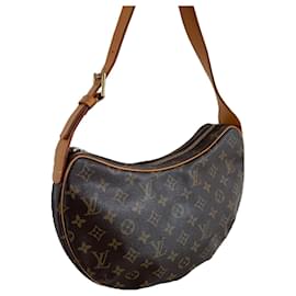 Louis Vuitton-Louis Vuitton Croissant MM monogram shoulderbag handbag-Brown