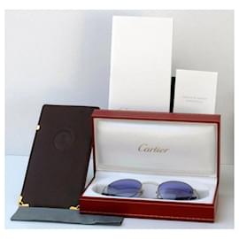 Cartier-Sonnenbrillen-Lila