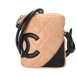 Chanel-Chanel Cambon Ligne Shoulder Bag-Beige