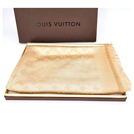Louis Vuitton-Soie monogrammée beige-Beige