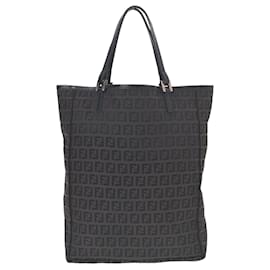 Fendi-Fendi Zucchino Tote Bag-Brown