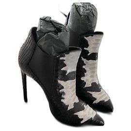 Saint Laurent botines Negro