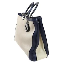 Christian Dior-Handbags-Beige,Navy blue