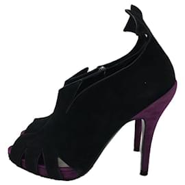 Christian Dior-Sandals-Black,Purple