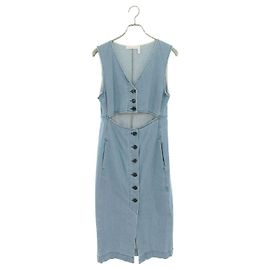 See by Chloé SEE BY CHLOE Vestido jeans sem mangas Azul